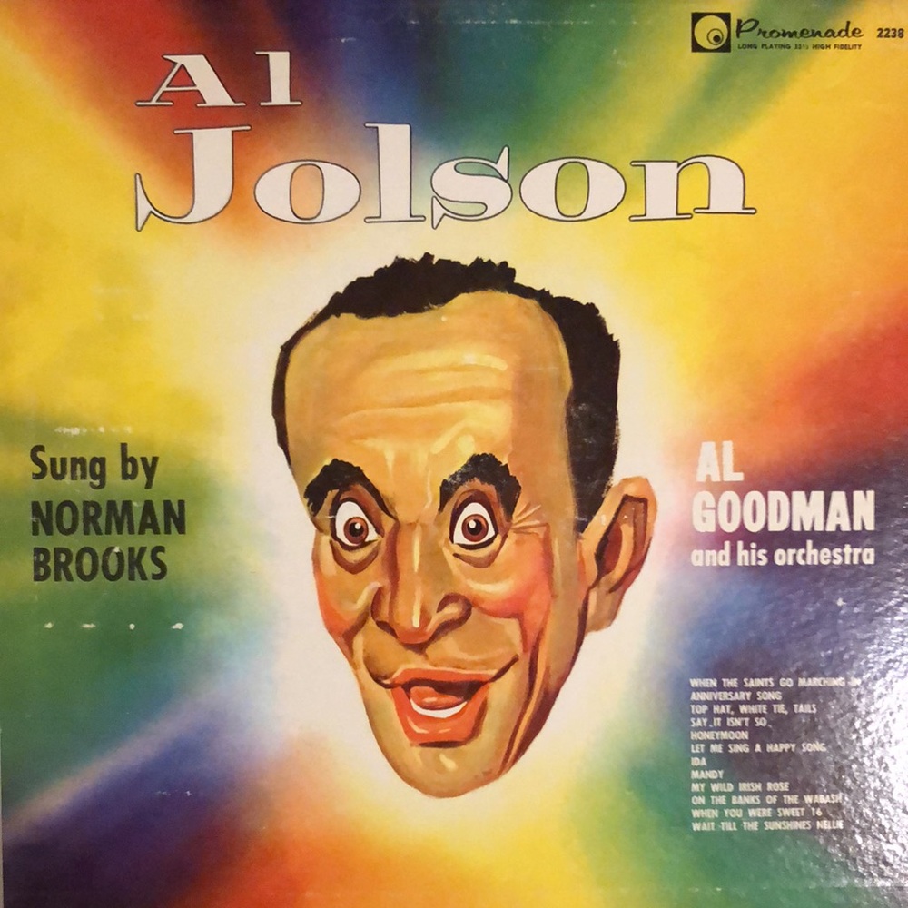 Al Goodman, Norman Brooks A Tribute To Al Jolson Vinyl Lp